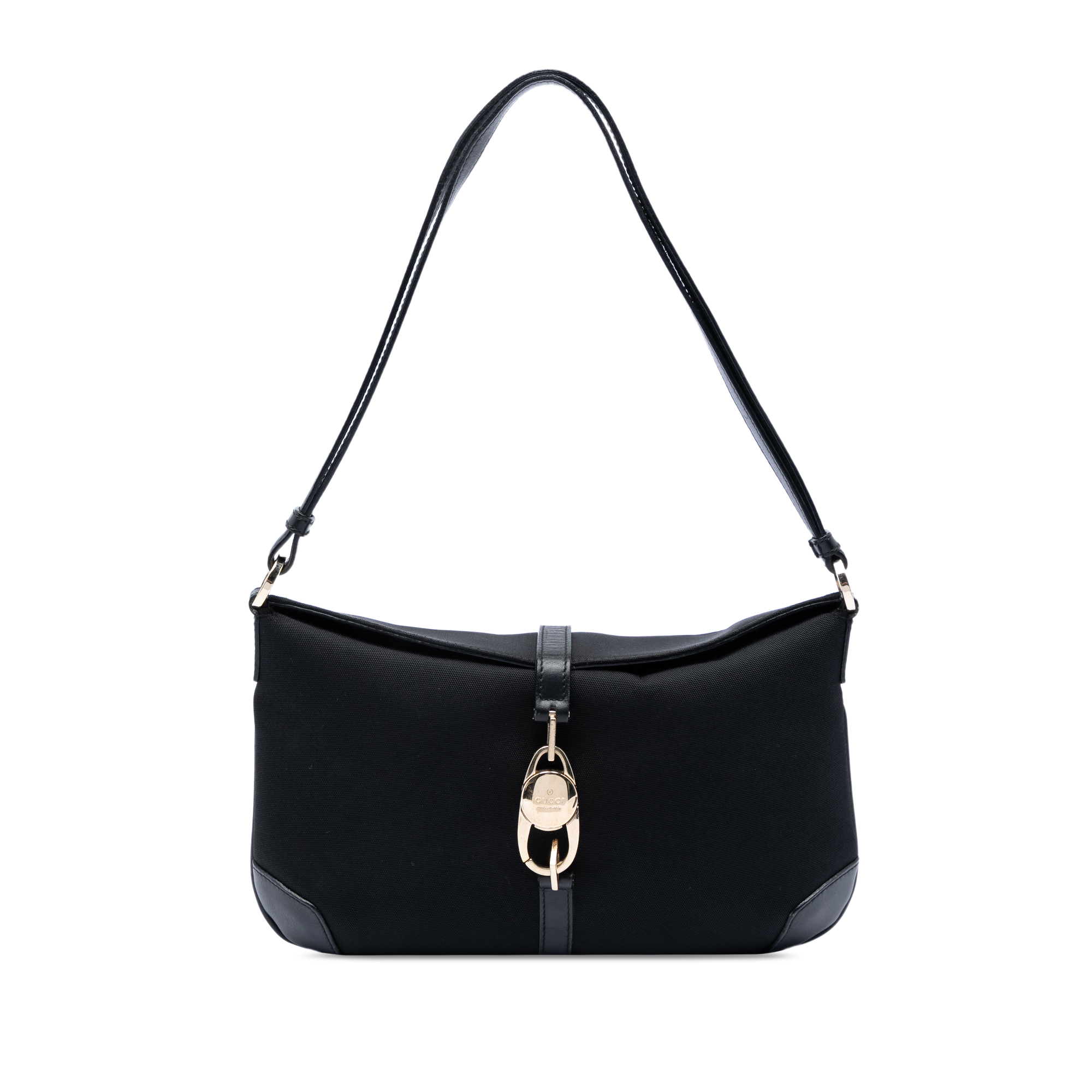 Pre-Loved Gucci Canvas Jackie Hobo